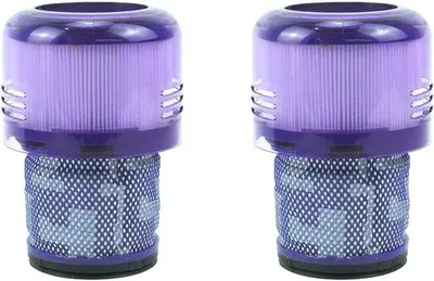 Zdjęcie produktu dla 2-częściowy zestaw filtrów do odkurzaczy, pasujący do modeli odkurzaczy innych niż Dyson