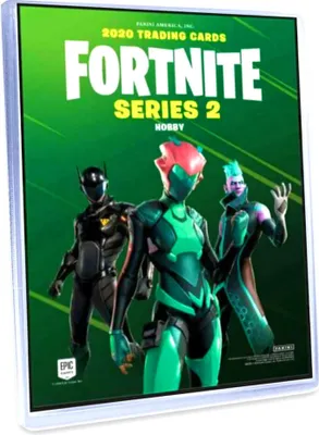 Produktbild von Panini Fortnite Karten Hobby Serie 2 - Fortnite Trading Cards Sammelkarten - 1 Sammelmappe