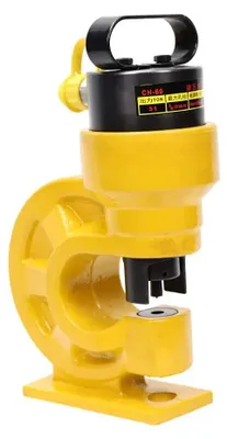Produktbild von Blechlochstanzer-Set - Hydraulischer Blechlocher - 31 Tonnen - Edelstahl