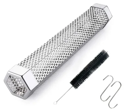 Image de Tuyau fumoir pour barbecue, 30,5 cm, en acier inoxydable de qualité supérieure