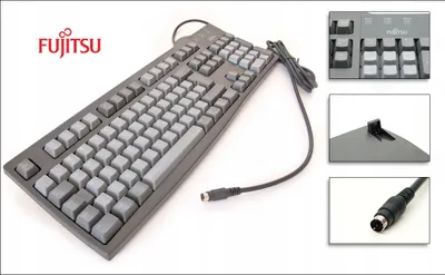 Obrázok produktu pre Fujitsu KPQ-E99AC-14 Klávesnica PS/2 Káblová Čierna