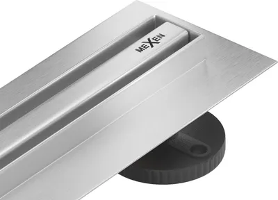 Produktbild von Mexen Flat 360° Slim drehbarer Linienabfluss 70 cm, Inox - 1041070