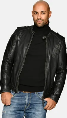 Produktbild von Mustang Lederjacke 31020136 Herren black M