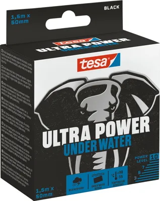 Immagine prodotto di tesa ULTRA POWER UNDER WATER 56491-00000-00 Reparaturband Schwarz (L x B) 1,5 m x 50 mm 1 St. (56491-00000-00)