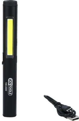 Obrázek produktu pro KS TOOLS LED COB pruhová inspekční lampa 350 lumenů s UV bodovou LED diodou a laserovým ukazovátkem ( 150.4400 )