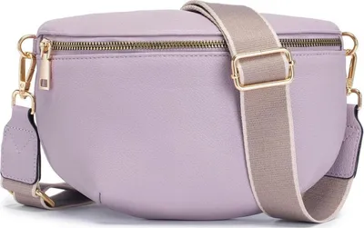 Produktbild von Kleine Damen Umhängetasche Veganes Kunstleder RFID Blockierung Crossbody Brusttasche
