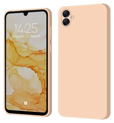 Produktbild von Hülle für Samsung Galaxy A05 Case Cover Bumper Smartphone Softgrip Schutzhülle Farbe: Rosa