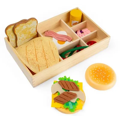 Image de BigJigs 38010 Ensemble de produits en bois « Deli Set »