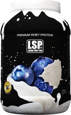 Produktbild von LSP Premium Whey Eiweiß (1.800g) - Blueberry, Pulver