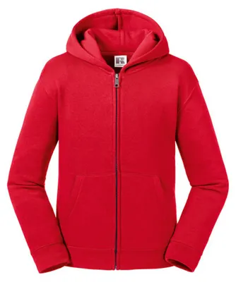 Produktbild von Russell - "Authentic" Hoodie mit durchgehendem Reißverschluss für Kinder LT5309 (M) (Rot)