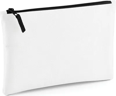 Produktbild von Bagbase Feder Tasche Frauen Kosmetik Make-up Tool Reisetasche Schminke Tasche (2 Stück/Packung) BC4557 (Einheitsgröße) (Weiß/Schwarz)