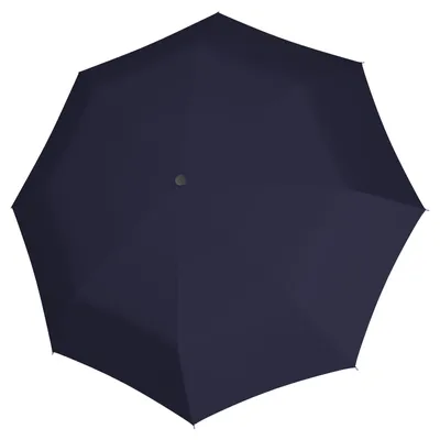 Image de doppler parapluie de poche parapluie Fiber Smart Fold Uni Navy bleu marine