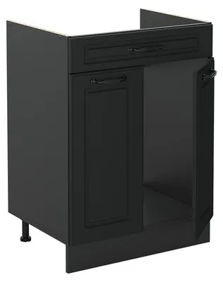 Obrázok produktu pre Kuchynská spodná skrinka Vicco R-Line Antracitový vidiecky dom/antracitová 60 cm so zásuvkou bez pracovnej dosky, Model 61077