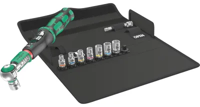 Produktbild von Safe-Torque A1 Drehmomentschlüssel, 1/4', 2-12Nm, 10-Teilig - W05075830001