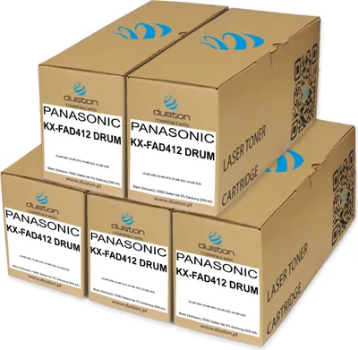 Obrázek produktu pro 5x KXFAD412, KX-FAD412 Band Schwarz kompatibel mit Panasonic c KXMB2000 2010 2025 2030