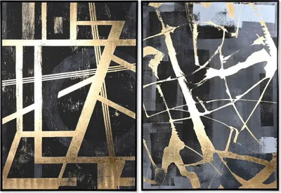 Produktbild von Bild Home ESPRIT Moderne 103 x 4,5 x 143 cm (2 Stück)