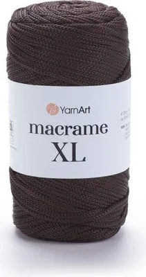 Produktbild von YarnArt Macrame XL Polyesterkordel 3 mm 130 m Farbe Schokolade 157 Makramee Garn
