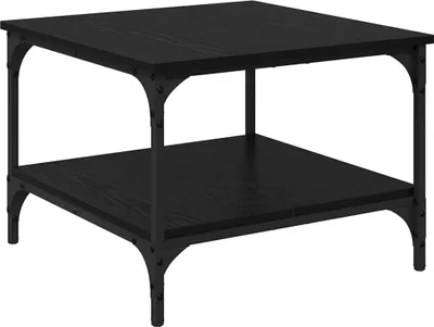 Zdjęcie produktu dla Stolik kawowy Czarny Dąb 55 x 55 x 40 cm