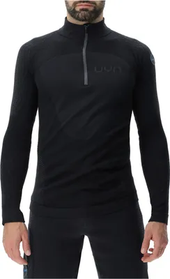 Produktbild von UYN Nival 2nd Layer Half-Zip Ski-Funktionsshirt Herren black/charcoal S