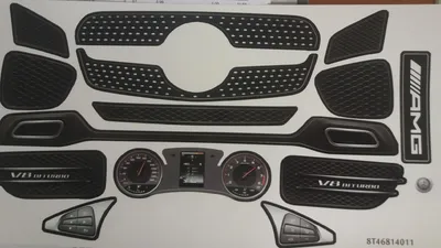 Produktbild von Big Stickersatz Aufkleber Bobby-AMG GT Rot (Spielzeug)