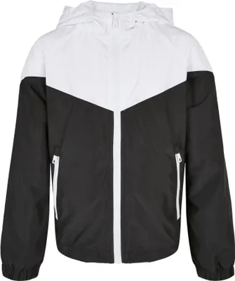 Produktbild von UCK2107 - Boys 2-Tone Tech Windrunner white/black 110/116