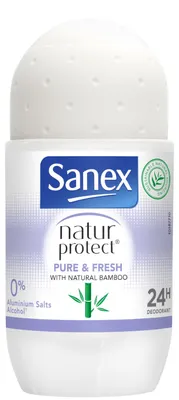 Obrázok produktu pre Sanex Deo Roll-on – 50 ml, bambus, čistá sviežosť