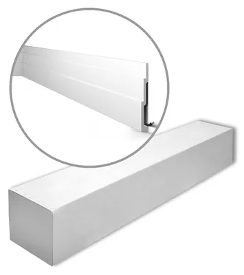 Image de NMC FT18-box WALLSTYL Noel Marquet 1 carton 9 pièces Plinthe Planchette | 18 m