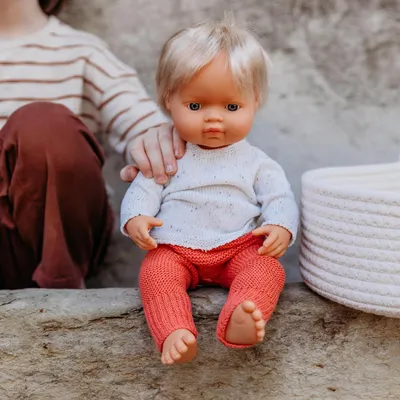 Produktbild von Babypuppe europäischer Junge 38 cm