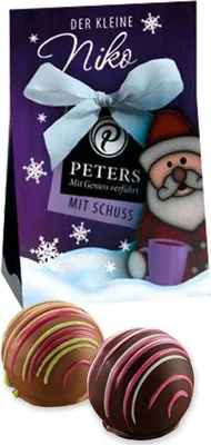 Produktbild von Peters Weihnachtspralinen Der kleine Niko mit köstliche Trüffel 25 g
