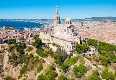 Zdjęcie produktu dla BlueBird – Puzzle Notre Dame de la Garde – Marsylia – 1000 elementów
