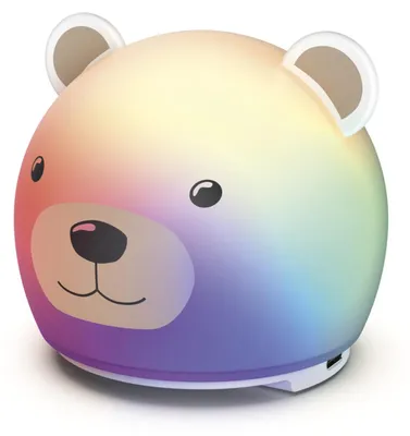 Obrázok produktu pre LED nočné svetlo pre deti, funkcia časovača, nastaviteľná intenzita, dobíjateľné, RGB