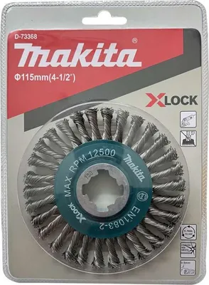 Produktbild von Rundbürste 115 mm X-LOCK – MAKITA D-73368