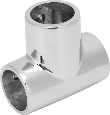 Zdjęcie produktu dla złącze T 90 stopni w kształcie litery T ze stali nierdzewnej 316 MJS015 do zewnętrznych jachtów (9022 22 mm)