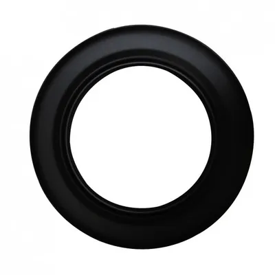 Produktbild von Rosette Senotherm schwarz 150 mm