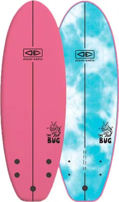 Image de Ocean & Earth The Bug 4'8" Planche de surf rose  Rose, taille unique