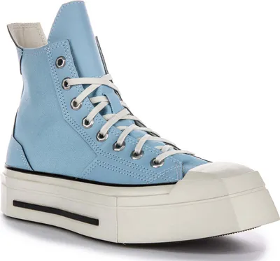 Image de Converse Chuck 70 De Luxe Squared Fresh Canvas Sneaker in Himmelblau - 5 UK - 37.5 EU - 5M/7F US / Sky Blue