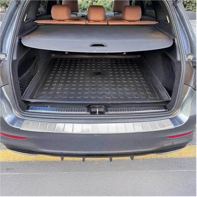 Zdjęcie produktu dla Zderzak ochronny do Mercedes GLC X253 2015-25 stal nierdzewna chrom