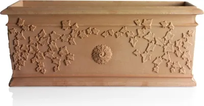 Image de Jardinière - Vite - 60 x 26 x 24 cm - Beige