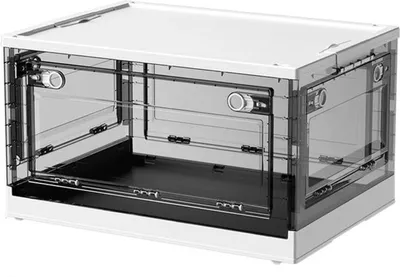 Obrázek produktu pro Azomor® Spacious – skládací úložný box s kolečky a víkem na hračky a oblečení