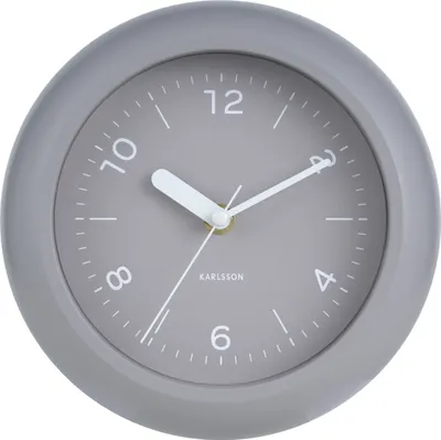 Produktbild von Karlsson - Wanduhr Slope - Warmes Grau - Ø20cm