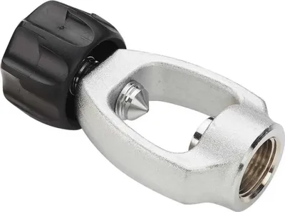 Obrázok produktu pre Adaptér Oms Din/int, 232 bar, čierna/strieborná farba, univerzálna veľkosť