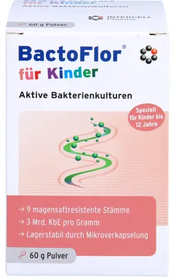 Image de BactoFlor pour enfants cultures bactériennes actives en poudre, 60 g de poudre