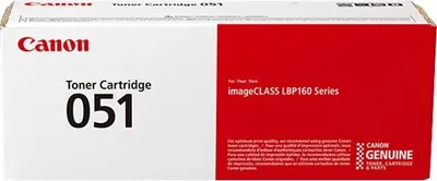 Produktbild von Canon 051 Toner-Cartridge, Schwarz, 1700 Seiten, Schwarz, 1 Stück(e)