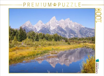 Produktbild von CALVENDO Puzzle Grand Teton Nationalpark | 1000 Teile Lege-Größe 64x48cm Foto-Puzzle für glückliche Stunden