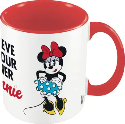 Obrázok produktu pre Disney - Hrnček na kávu, stuha PM10796 (jedna veľkosť) (biela/červená)