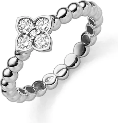 Kugelring-Blume-585-Weißgold-mit-5-Diamanten-0-24ct-TW-SI