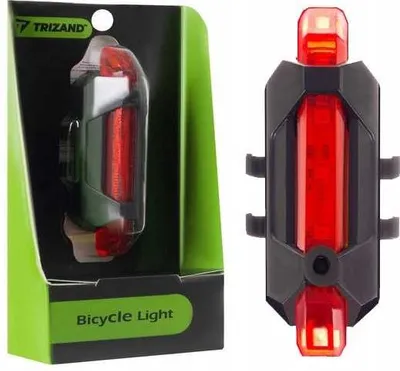 Zdjęcie produktu dla Lampka rowerowa tylna USB