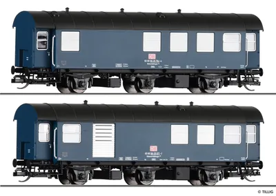 Produktbild von Tillig 1063 Bahndienstwagen-Paar der DB AG
