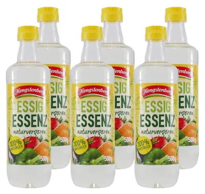 Produktbild von Hengstenberg Essig-Essenz (8 x 500g)