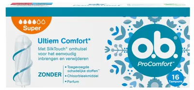 Productafbeelding van Ob Tampons Procomfort Super (16 stuks)